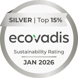EcoVadis Silver Sustainability Rating - Top 15%